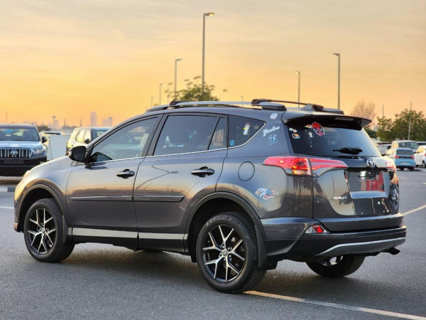 Toyota RAV 4 2017  Grey LHD Petrol AT SUV Crossover 4WD view 12