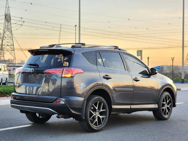 Toyota RAV 4 2017  Grey LHD Petrol AT SUV Crossover 4WD view 16