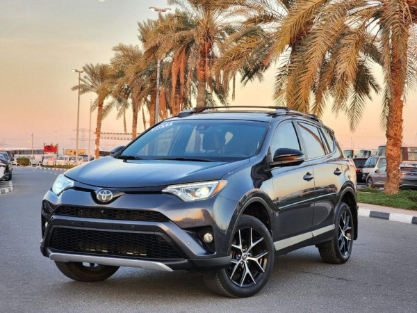 Toyota RAV 4 2017  Grey LHD Petrol AT SUV Crossover 4WD view 17