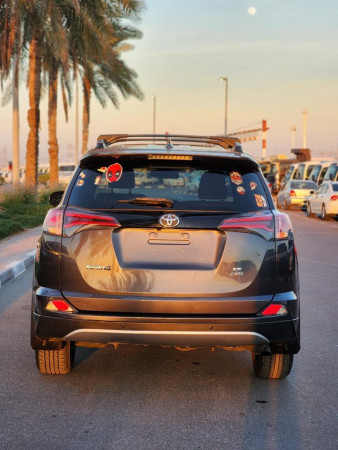 Toyota RAV 4 2017  Grey LHD Petrol AT SUV Crossover 4WD view 18
