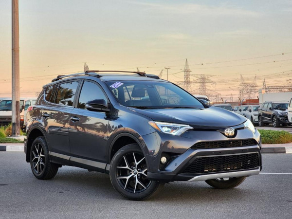Toyota RAV 4 2017  Grey LHD Petrol AT SUV Crossover 4WD view 23