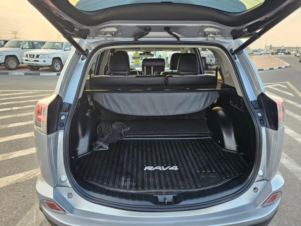 Toyota RAV 4 2017  Silver LHD Hybrid AT SUV Crossover 4WD view 15