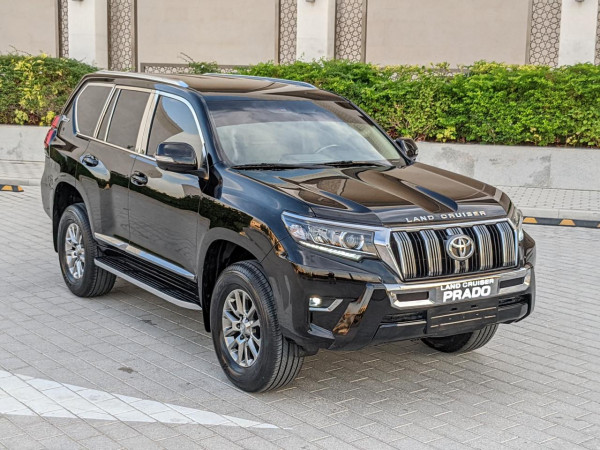 Toyota LAND CRUISER PRADO 2019  Black LHD Petrol AT SUV 4WD view 2