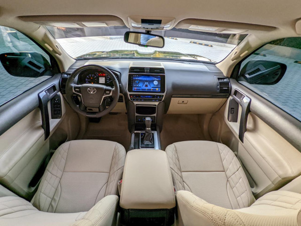 Toyota LAND CRUISER PRADO 2019  Black LHD Petrol AT SUV 4WD view 8