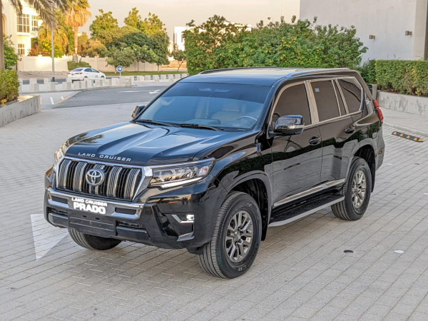 Toyota LAND CRUISER PRADO 2019  Black LHD Petrol AT SUV 4WD view 12