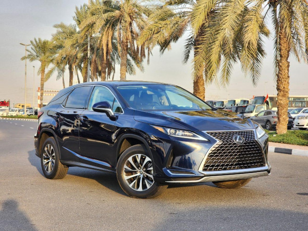 Lexus RX 350 2020  Blue LHD Petrol AT SUV Crossover 4WD view 24