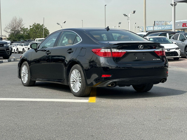 Lexus ES 350 2014/ Black LHD Petrol AT Sedan 2WD view 12