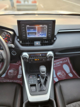 Toyota RAV 4 2022  Red LHD Petrol AT SUV Crossover 4WD view 3