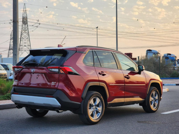 Toyota RAV 4 2022  Red LHD Petrol AT SUV Crossover 4WD view 15
