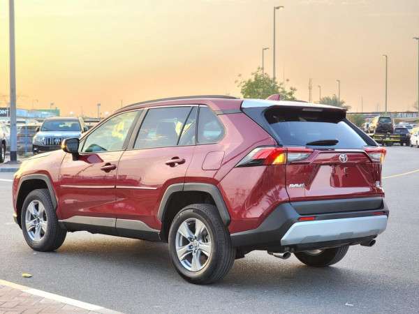 Toyota RAV 4 2022  Red LHD Petrol AT SUV Crossover 4WD view 16