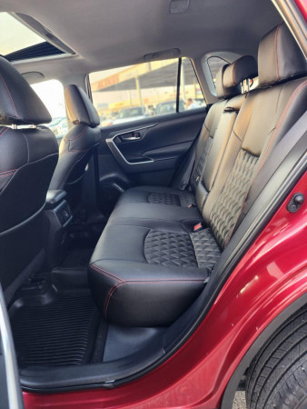 Toyota RAV 4 2022  Red LHD Petrol AT SUV Crossover 4WD view 20