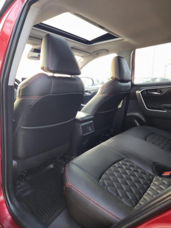 Toyota RAV 4 2022  Red LHD Petrol AT SUV Crossover 4WD view 21