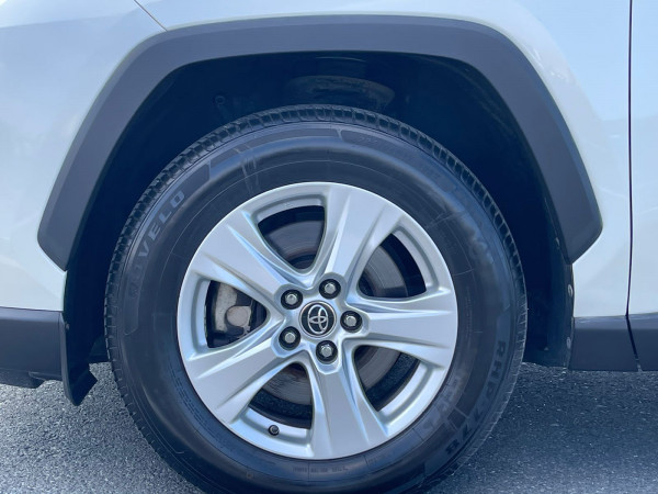 Toyota RAV 4 2019  White LHD Petrol AT SUV Crossover 4WD view 20
