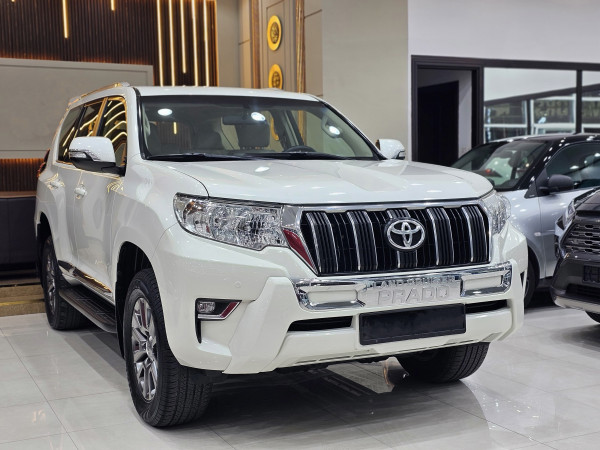 Toyota LAND CRUISER PRADO 2018  White LHD Petrol AT SUV 4WD view 12