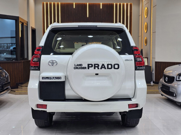Toyota LAND CRUISER PRADO 2018  White LHD Petrol AT SUV 4WD view 14