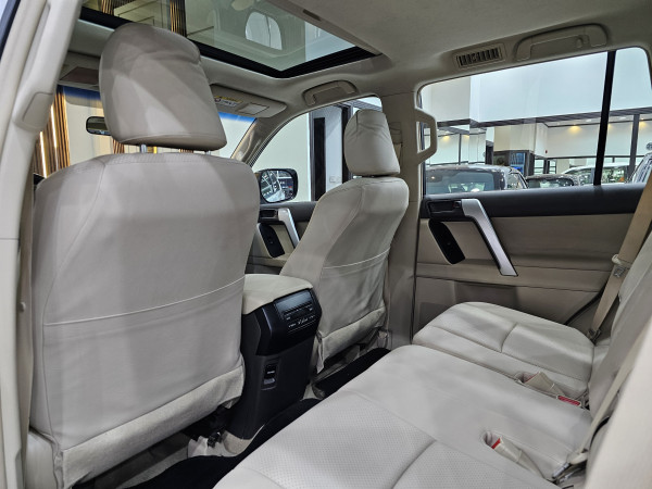 Toyota LAND CRUISER PRADO 2018  White LHD Petrol AT SUV 4WD view 16