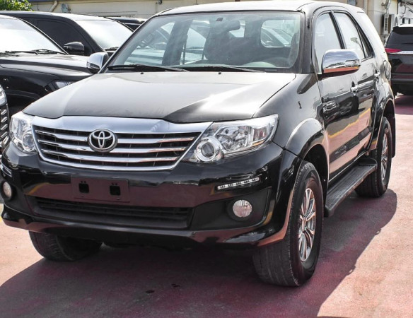 Toyota Fortuner 2008  Black LHD Petrol AT SUV 4WD view 14