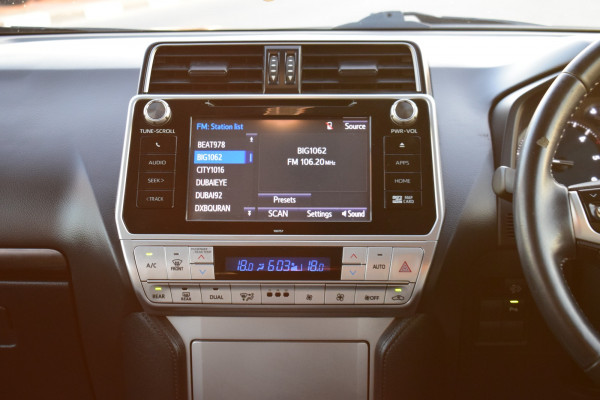 Toyota LAND CRUISER PRADO 2018  Black RHD Diesel AT SUV 4WD view 17