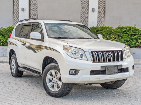Toyota LAND CRUISER PRADO 2011  White LHD Petrol AT SUV 4WD view 19