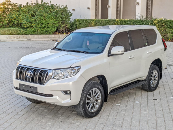 Toyota LAND CRUISER PRADO 2021  White LHD Petrol AT SUV 4WD