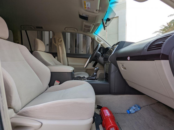 Toyota LAND CRUISER PRADO 2021  White LHD Petrol AT SUV 4WD view 4