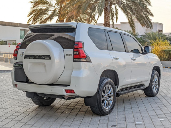 Toyota LAND CRUISER PRADO 2021  White LHD Petrol AT SUV 4WD view 14