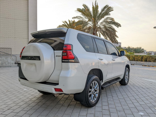 Toyota LAND CRUISER PRADO 2021  White LHD Petrol AT SUV 4WD view 17