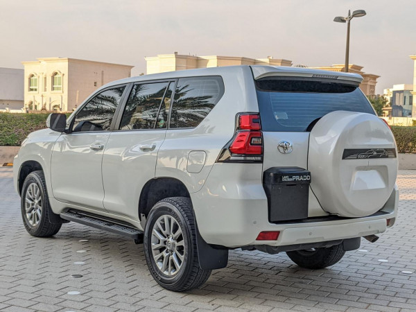 Toyota LAND CRUISER PRADO 2021  White LHD Petrol AT SUV 4WD view 18