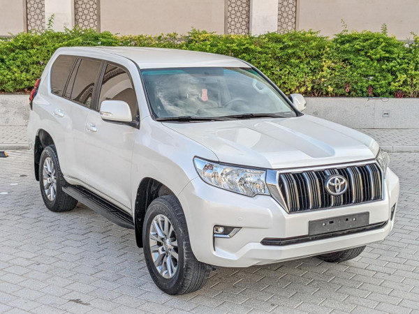 Toyota LAND CRUISER PRADO 2021  White LHD Petrol AT SUV 4WD view 20