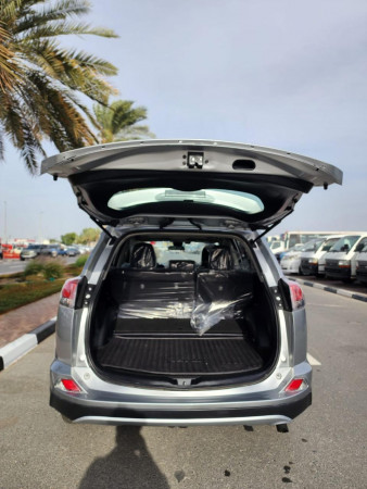 Toyota RAV 4 2017  Silver LHD Hybrid AT SUV Crossover 2WD view 13