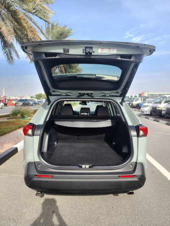 Toyota RAV 4 2021  Green LHD Hybrid AT SUV Crossover 2WD view 12