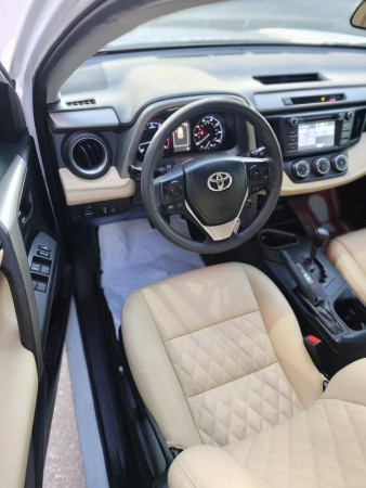 Toyota RAV 4 2017  White LHD Petrol AT SUV Crossover 2WD view 3
