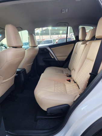Toyota RAV 4 2017  White LHD Petrol AT SUV Crossover 2WD view 4