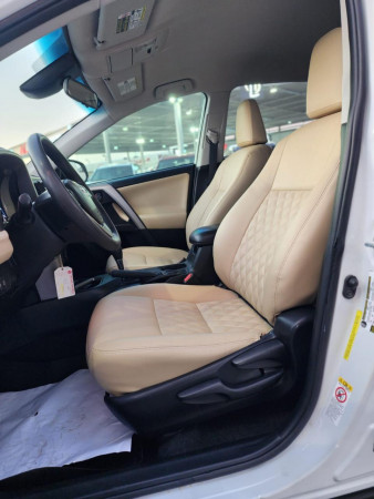 Toyota RAV 4 2017  White LHD Petrol AT SUV Crossover 2WD view 6