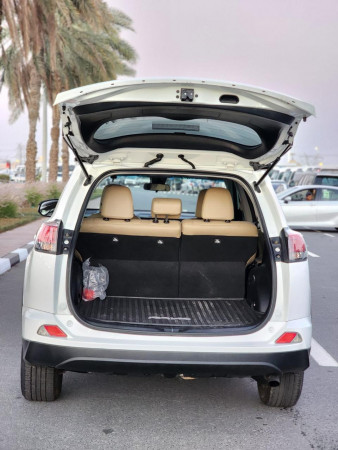 Toyota RAV 4 2017  White LHD Petrol AT SUV Crossover 2WD view 11