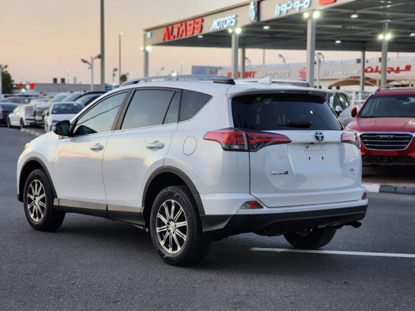 Toyota RAV 4 2017  White LHD Petrol AT SUV Crossover 2WD view 14