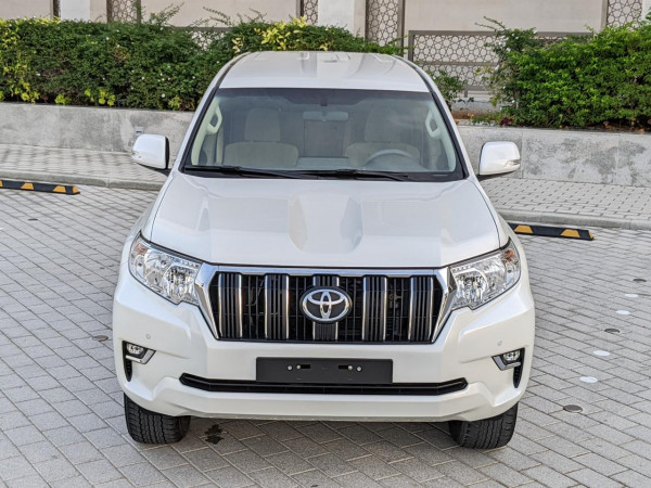 Toyota LAND CRUISER PRADO 2021  White LHD Petrol AT SUV 4WD