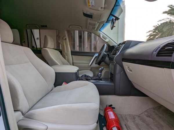 Toyota LAND CRUISER PRADO 2021  White LHD Petrol AT SUV 4WD view 6
