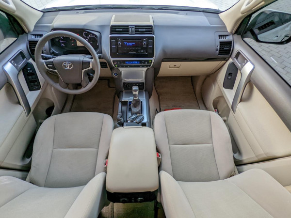 Toyota LAND CRUISER PRADO 2021  White LHD Petrol AT SUV 4WD view 10
