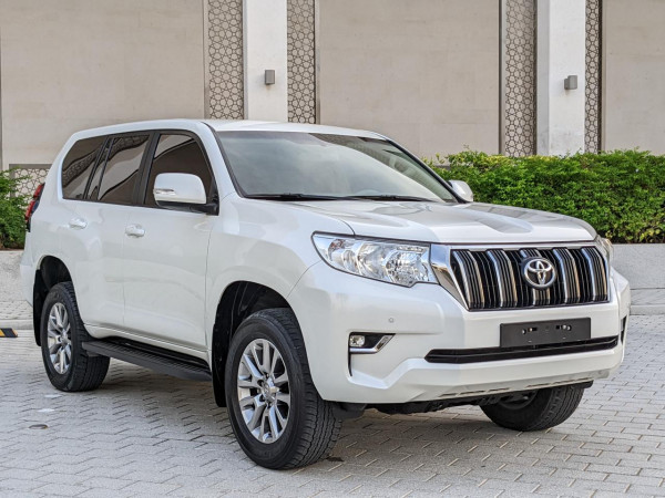 Toyota LAND CRUISER PRADO 2021  White LHD Petrol AT SUV 4WD view 12