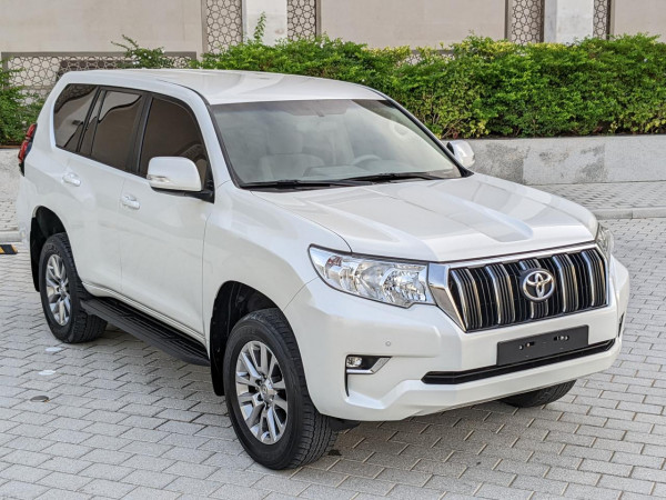 Toyota LAND CRUISER PRADO 2021  White LHD Petrol AT SUV 4WD view 19