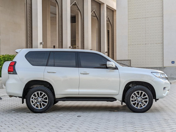 Toyota LAND CRUISER PRADO 2021  White LHD Petrol AT SUV 4WD view 20