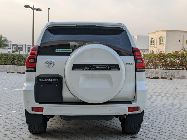 Toyota LAND CRUISER PRADO 2021  White LHD Petrol AT SUV 4WD view 21