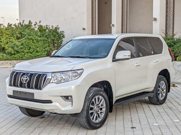 Toyota LAND CRUISER PRADO 2021  White LHD Petrol AT SUV 4WD view 22