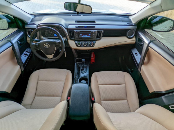 Toyota RAV 4 2017/ White LHD Petrol AT SUV Crossover 2WD view 5