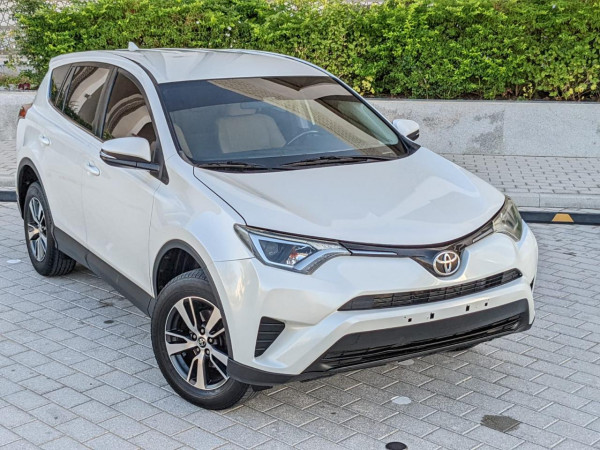 Toyota RAV 4 2017/ White LHD Petrol AT SUV Crossover 2WD view 9