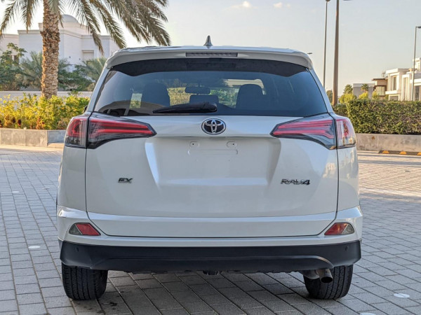 Toyota RAV 4 2017/ White LHD Petrol AT SUV Crossover 2WD view 13
