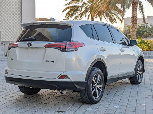 Toyota RAV 4 2017/ White LHD Petrol AT SUV Crossover 2WD view 14