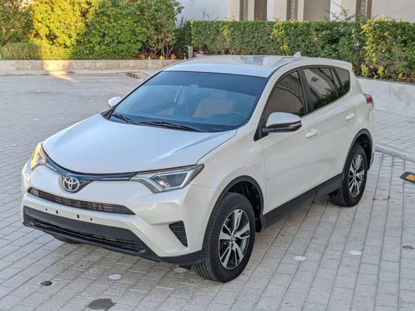 Toyota RAV 4 2017/ White LHD Petrol AT SUV Crossover 2WD view 16