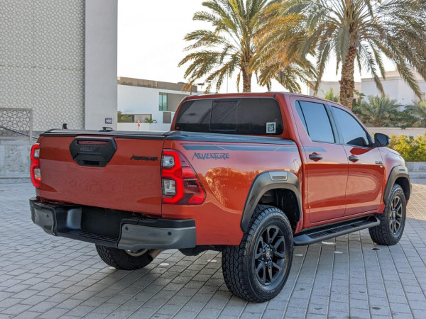 Toyota Hilux 2021  Red LHD Petrol AT Pickup 4WD